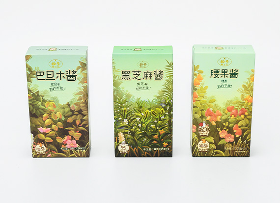 巴旦木醬+腰果醬+黑芝麻醬